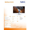 Monitor MultiSync E244FL 24 cale USB-C HDMI biały-9974410