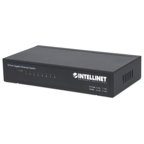 Przełącznik Gigabit 8x 10/100/1000 Mbps RJ45 Desktop Metalowy-9970727