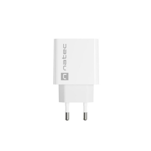 Ładowarka sieciowa Ribera 1x USB-A + 1x USB-C 20W Biała-9971218