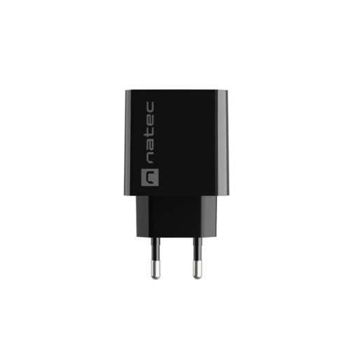 Ładowarka sieciowa Ribera 1x USB-A + 1x USB-C 20W Czarna-9971227