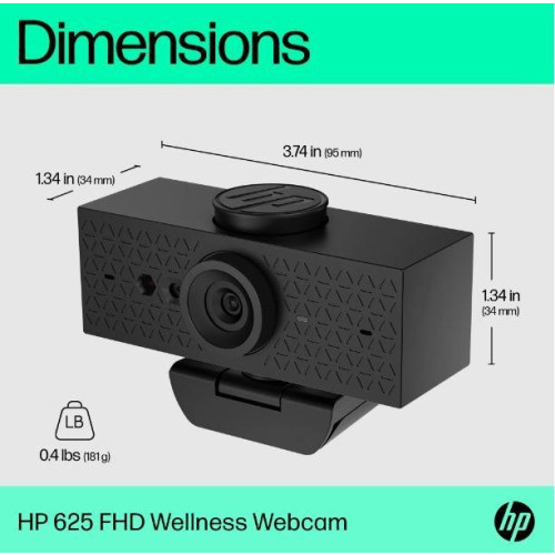 Kamera internetowa 625 FHD 6Y7L1AA-9971602