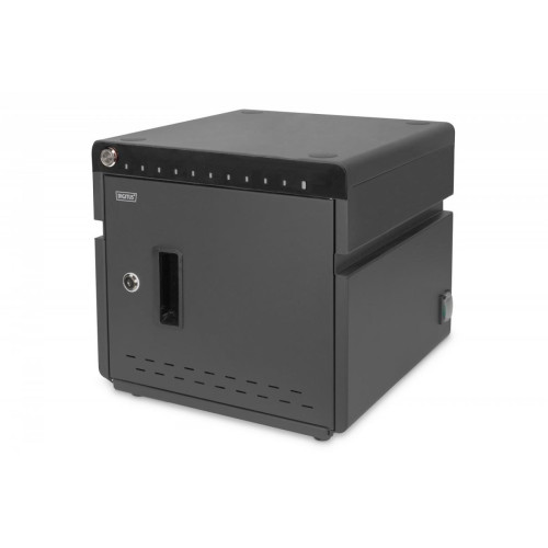 Szafa mobilna desktopowa do ładowania notebooków/tabletów do 14" z UV-C i USB-C