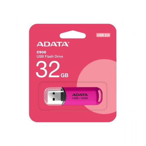 Pendrive C906 32GB USB2.0 różowy-9972369