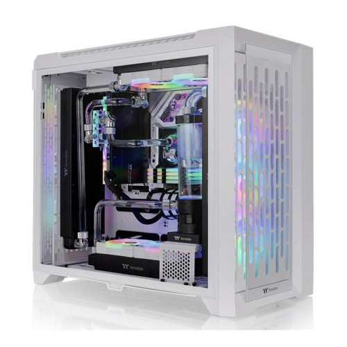 Obudowa CTE C750 Full Tower ARGB 14cmx3 Tempered Glass - Snow-9972567