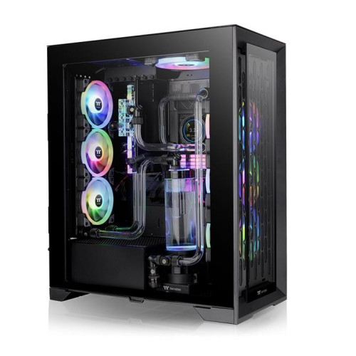 Obudowa CTE T500 Full Tower ARGB 14cmx3 Tempered Glassx2 - Czarna-9972570