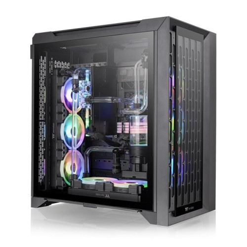 Obudowa CTE C700 ARGB 14cmx3 Tempered Glassx2 - Czarna-9972592