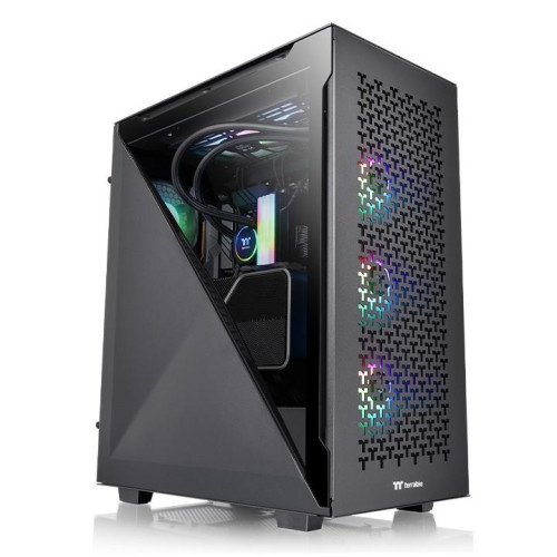 Obudowa Divider 500 Air Tempered Glassx2 Black 12cmx2-9972609
