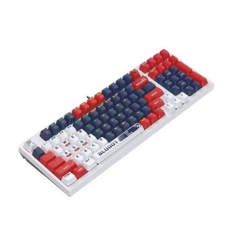 Klawiatura mechaniczna Bloody S98 USB Sports Navy (BLMS Red Switches)-9973290