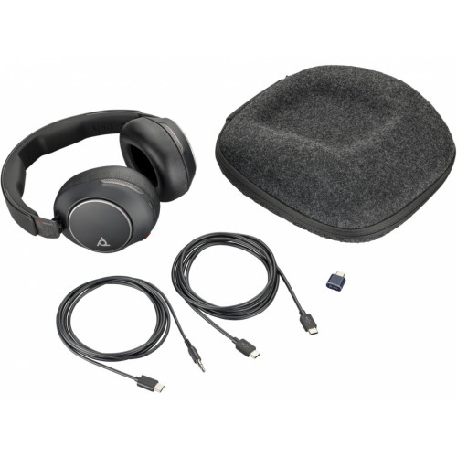 Słuchawki Voyager Surround 80 UC USB-C Headset USB-C/A Adapter 8G7T9A -9974447