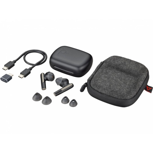 Słuchawki Voyager Free 60 UC Carbon Black BT700 USB-C +Case 7Y8H4AA-9974466