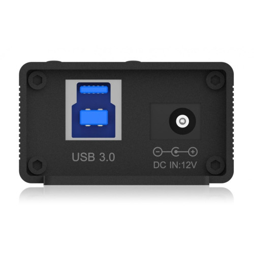 Hub IB-HUB1717 16+1 port USB HUB, 16x USB + 1x USB do ładowania, USB 3.2 Gen 1, 96 Watt zasilacz -9974554