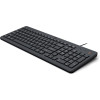 Klawiatura HP 150 Wired Keyboard przewodowa czarna 664R5AA-9986000