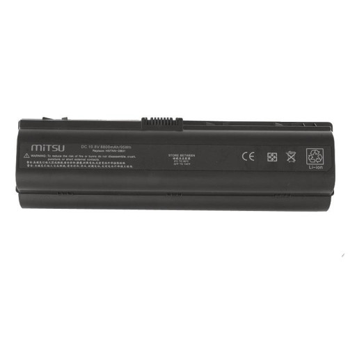 Bateria Mitsu do HP dv2000, dv6000 (8800mAh)-998029