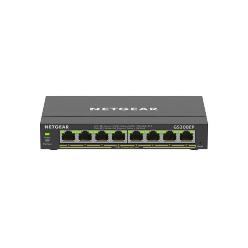 Netgear Switch 8PT PLUS SWCH W/ POE+ GS308EP-100PES-9981468