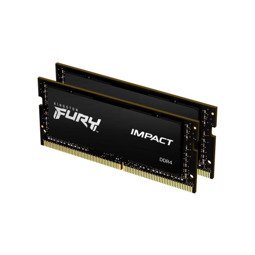 Kingston 64GB 3200MHz DDR4 CL20 SODIMM (Kit of 2) FURY Impact KF432S20IBK2/64-9985649