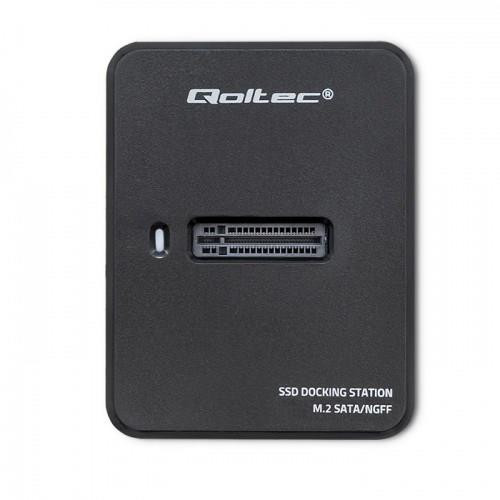 QOLTEC STACJA DOKUJĄCA DYSKÓW SSD M.2 SATA | NGFF | USB 3.1-9994930