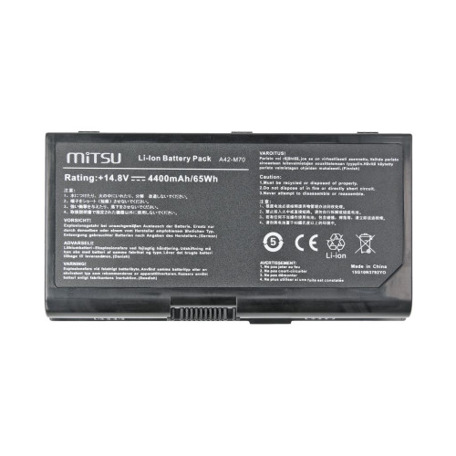 Bateria Mitsu do Asus G72, M70, N70-999939